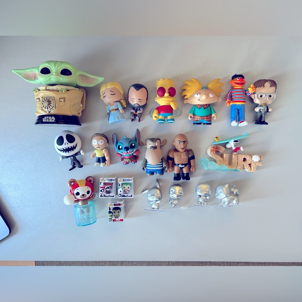 Pop Figurines Collectable Toys - Various